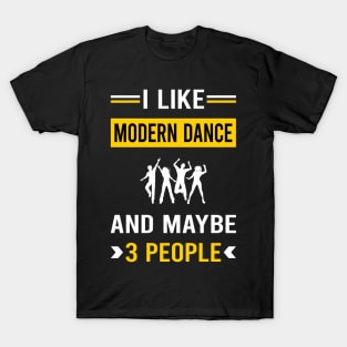 3 People Modern Dance Dancing Dancer T-Shirt